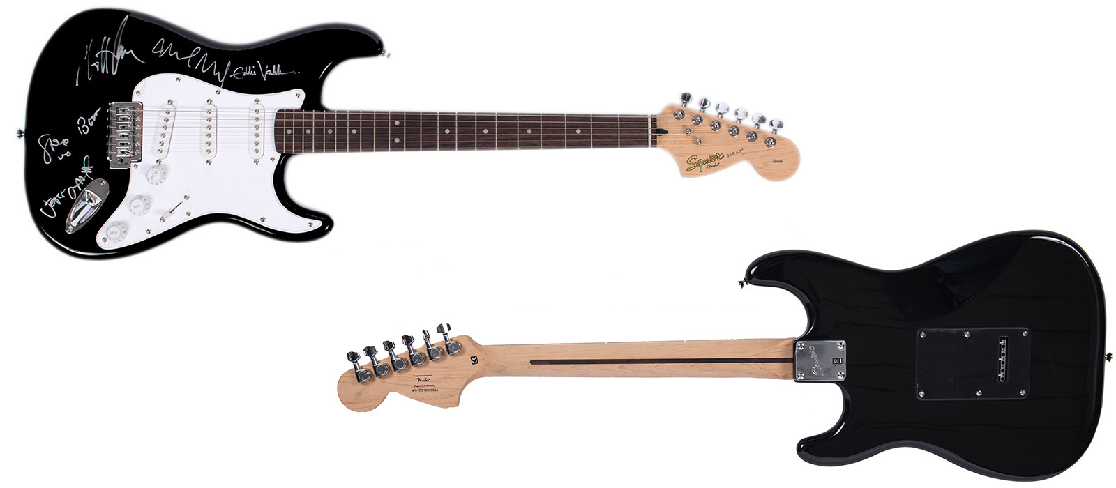 Pearl Jam - Auction Alert: Pearl Jam Autographed 2016 Squier