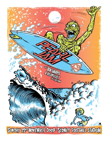 Pearl Jam - Sydney, Australia, Sydney - 2009