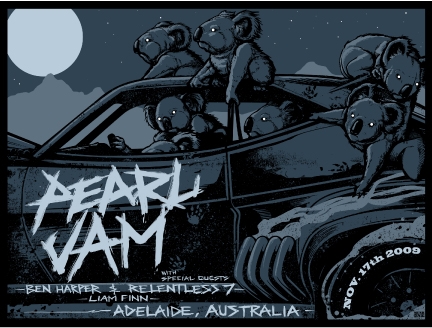 Pearl Jam - Adelaide, Australia, Adelaide - 2009