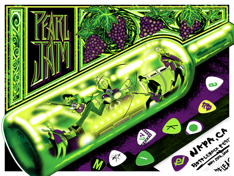 Pearl Jam BottleRock Festival, Napa Valley 2024